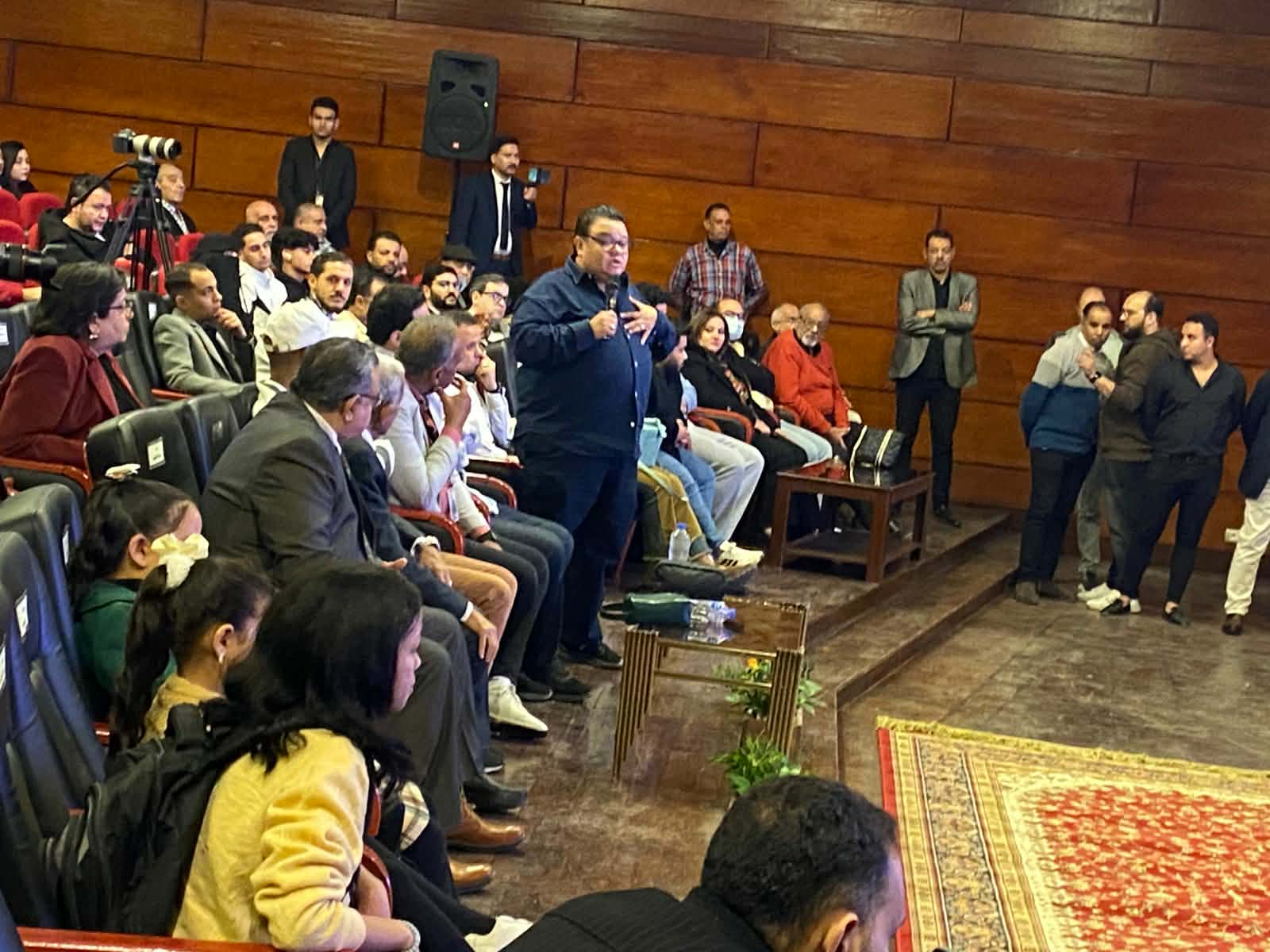 كلمة د خالد جلال في ختام مهرجان المنيا الثالث للمسرح الدولي