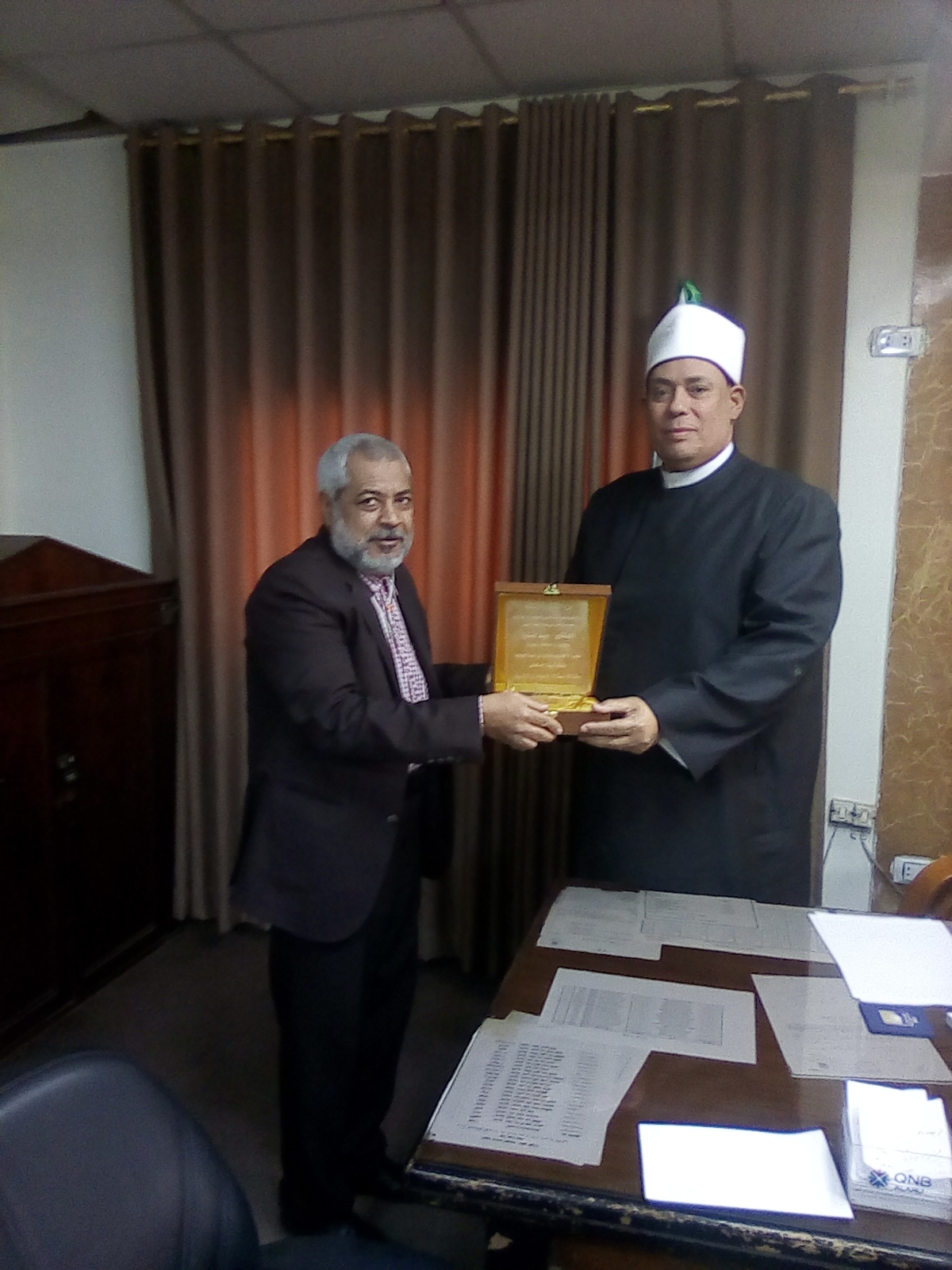 بفضل الله تعالي شيخنا عمارة وكيلا للوزارة